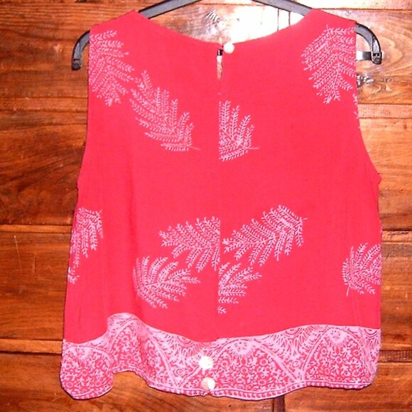 April Cornell Summer Top and Straw Hat Lot s - Picture 9 of 16